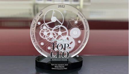 Orient Group President – Mr Omer Elamin awarded TOP CEO Award for 2022